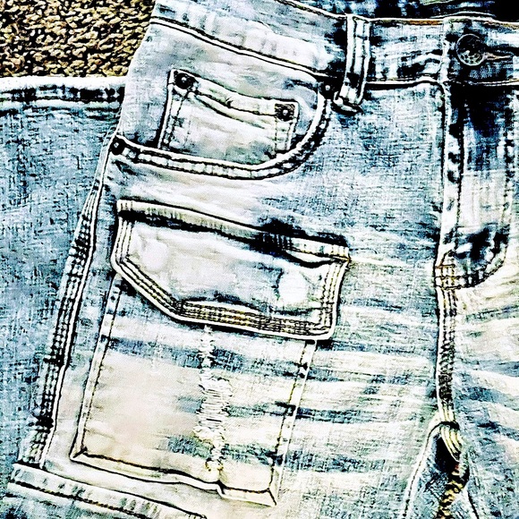 Decibel  Men’s Ripped Cargo Jeans - Picture 6 of 16